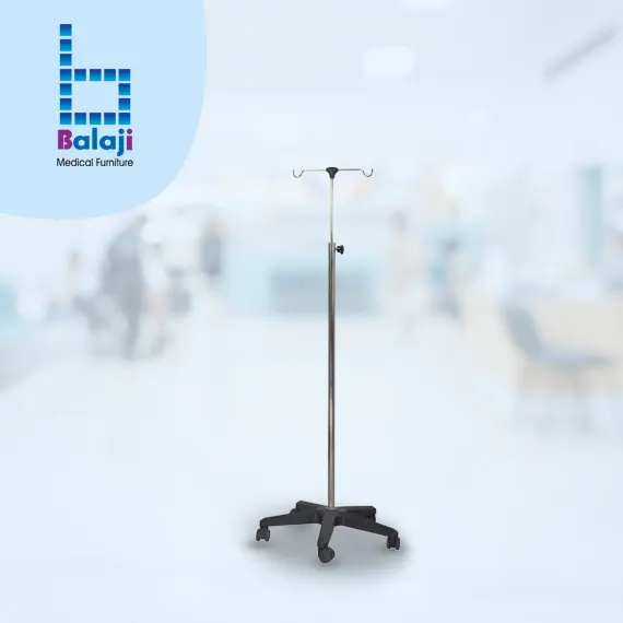 Heavy Base Saline Stand